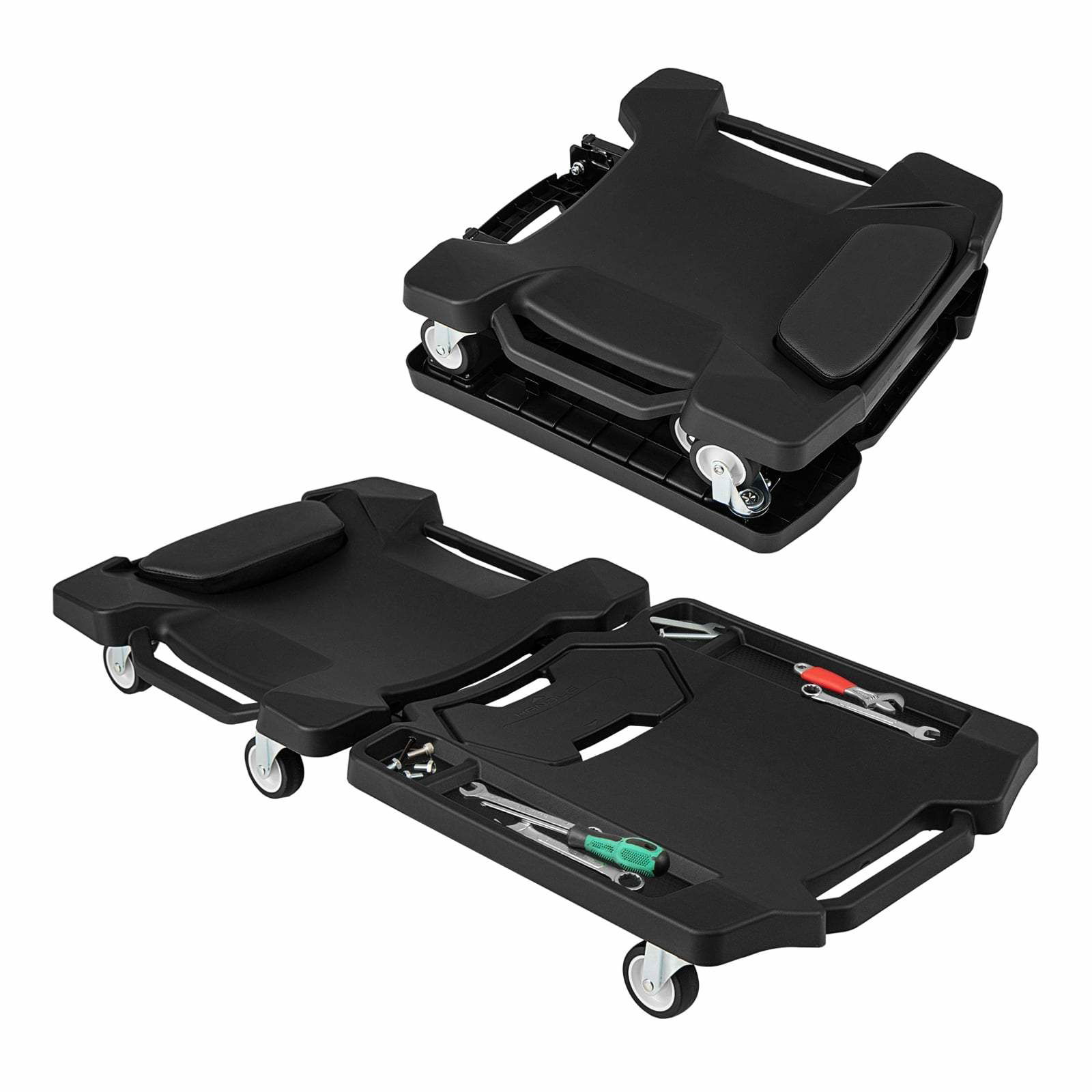 Hopfällbar verkstadssäng med vadderat nackstöd, 108 cm | Hem & Hobby | Pryloteket