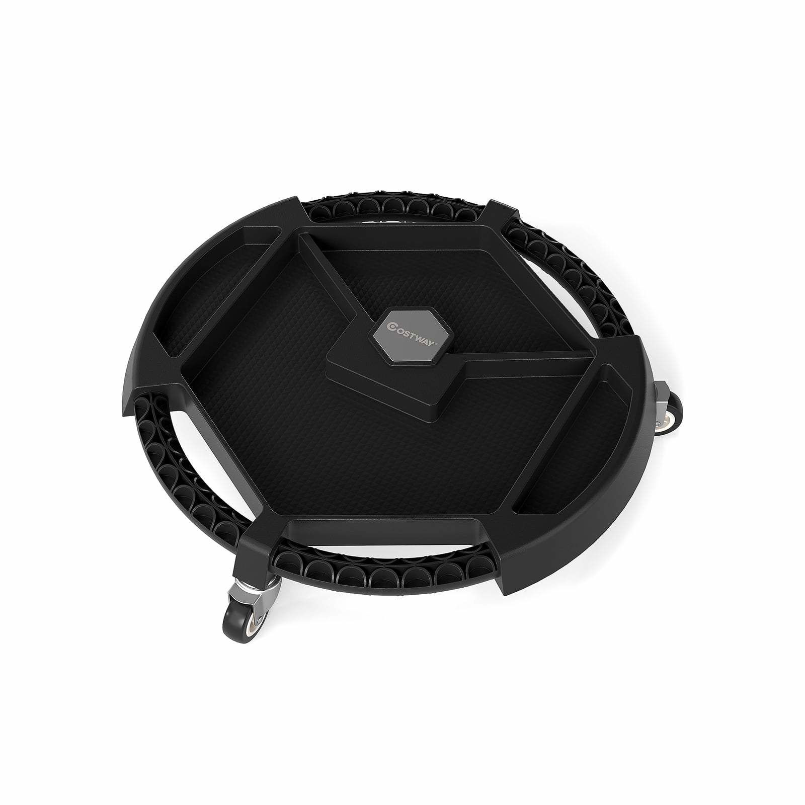 Rullande verktygskrypvagn – 136 kg kapacitet, 4 fack | Hem & Hobby | Pryloteket