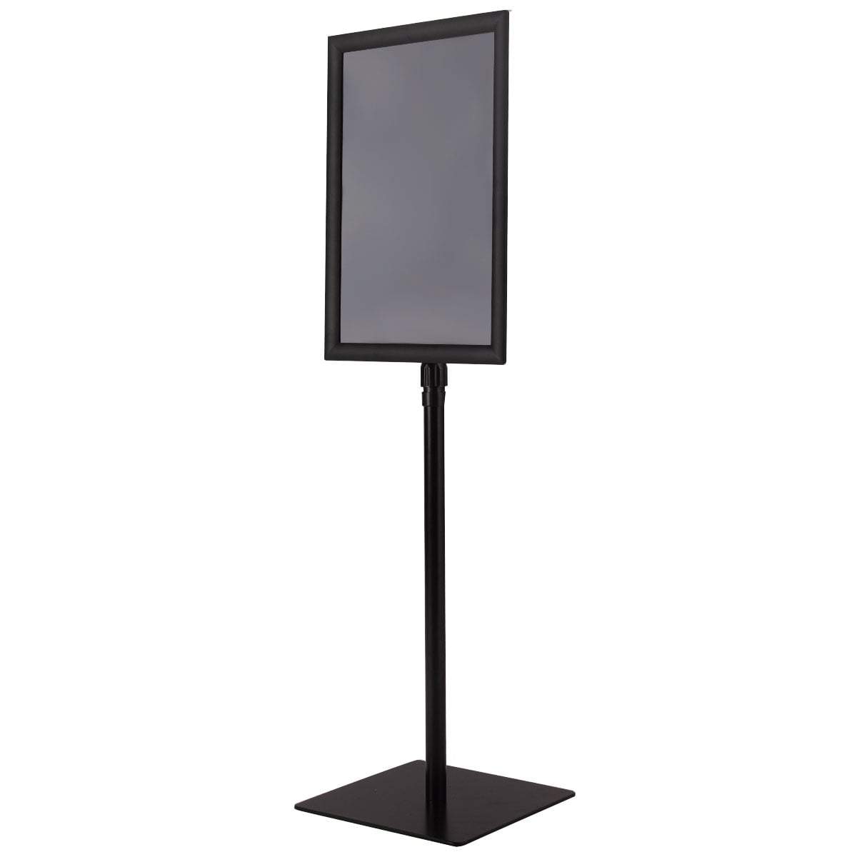 Justerbart A3-infostandersæt – sort, holdbart, nem opsætning