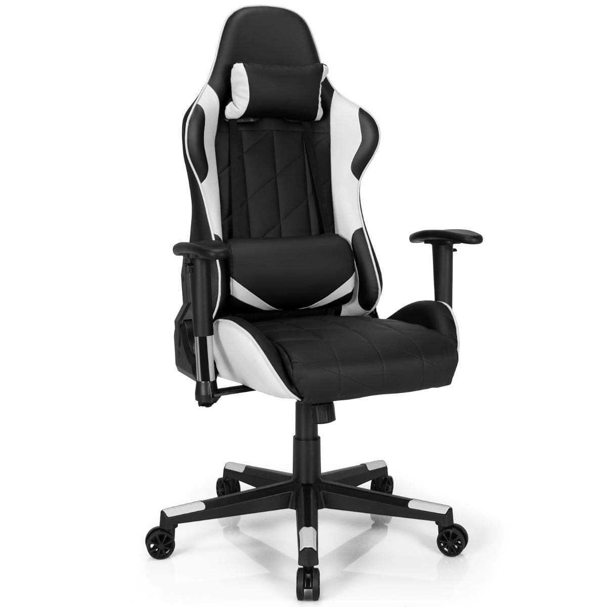 Gamingstol med justerbar lænelæn og ergonomisk støtte