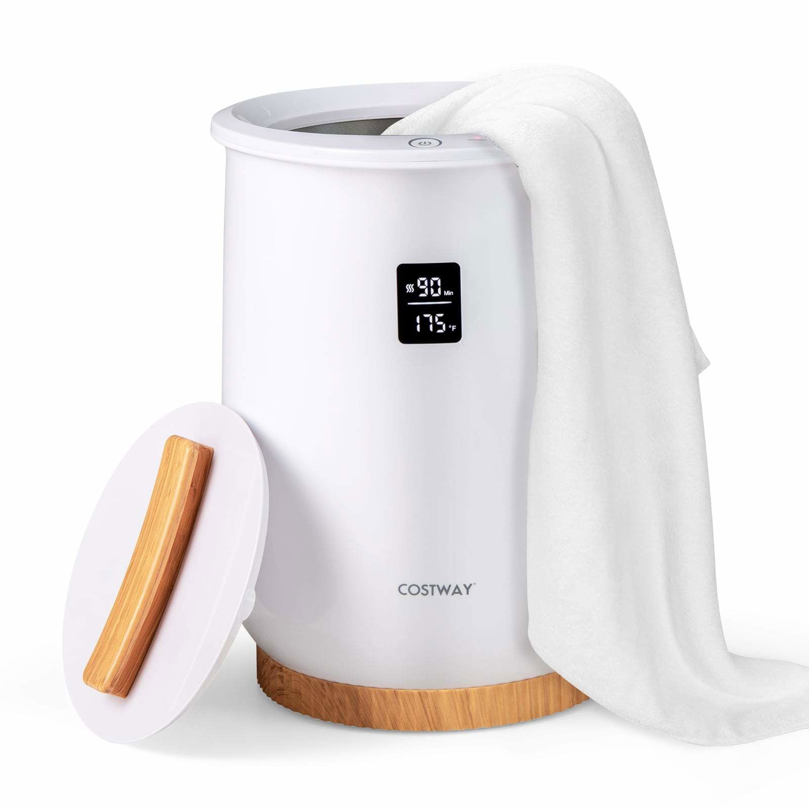 Handduksvärmare, 20 liters kapacitet, LED-display och timer | Hem & Hobby | Pryloteket