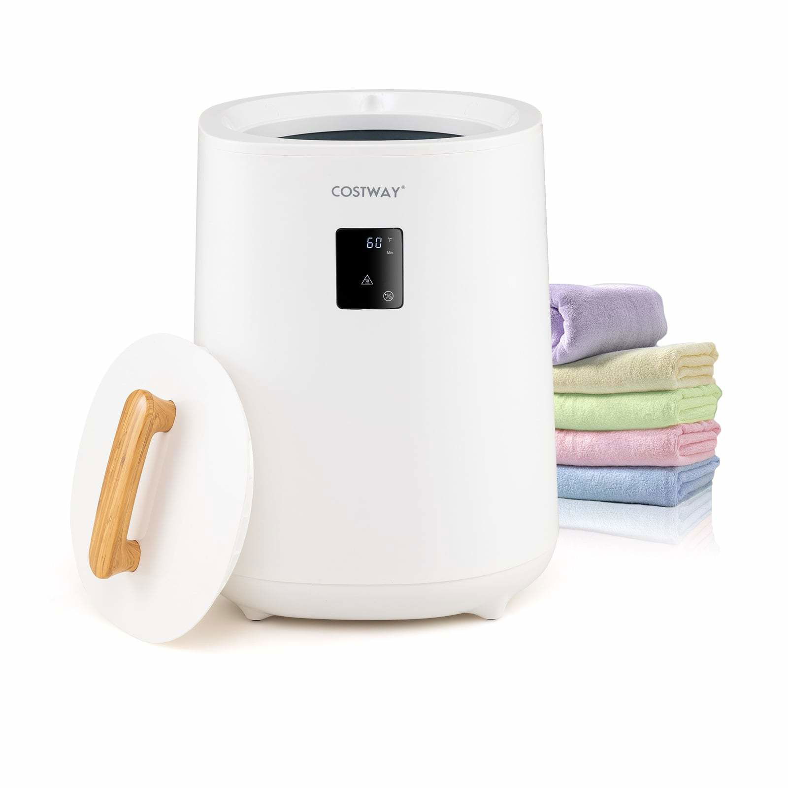 Håndklædetørrer 18L med LED-display og automatisk slukning