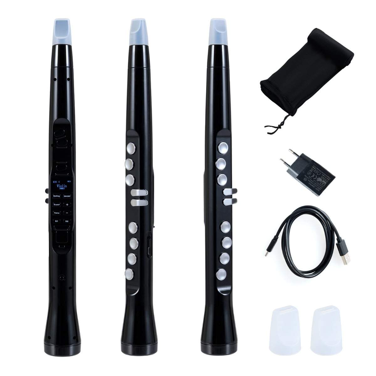 Digital saxofon med trådløs MIDI og 100 lyde