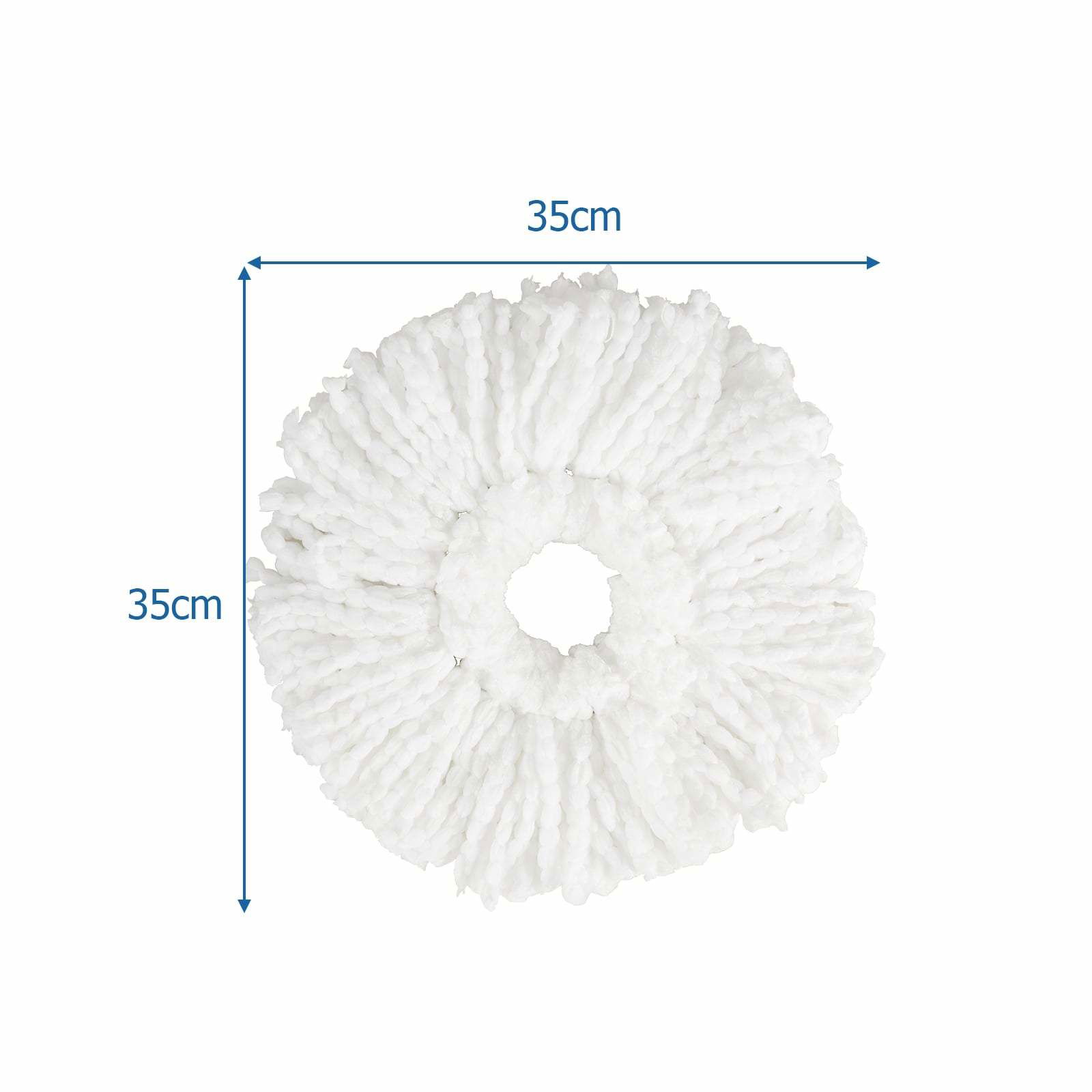 6-pak genanvendelige moppepuder – alsidighed til tør og våd rengøring