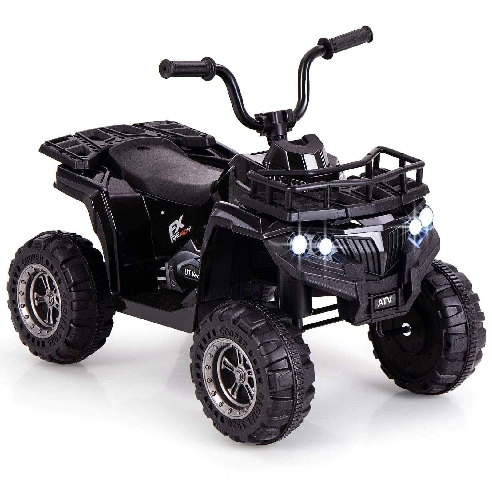 6V Børne El-ATV – Frem og bak, MP3, LED-lys