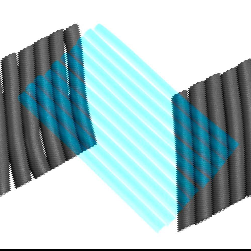 10x Fleksible Hårspiraler - 4.5 cm