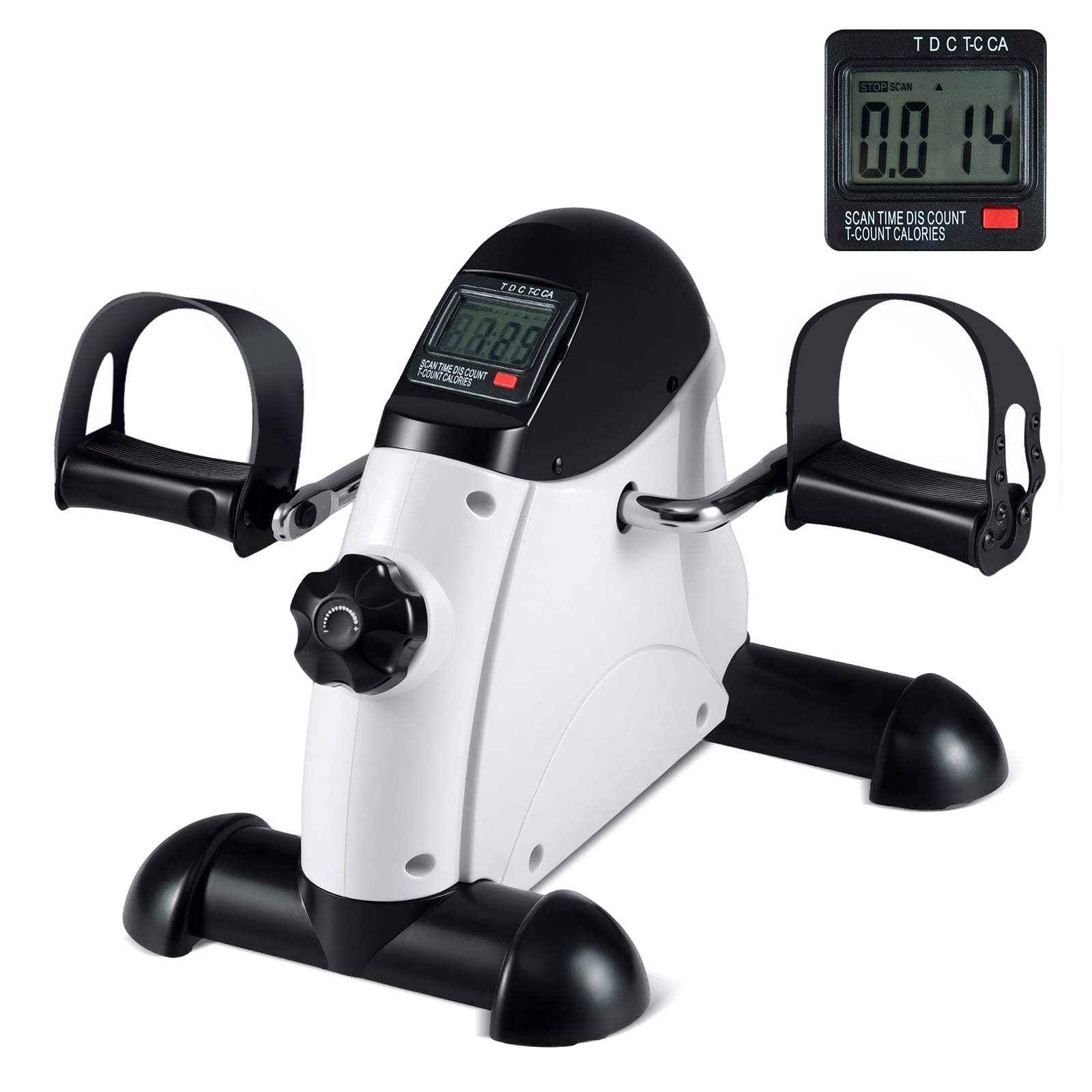 Mini motionscykel med LCD-skærm – Kompakt og bærbar