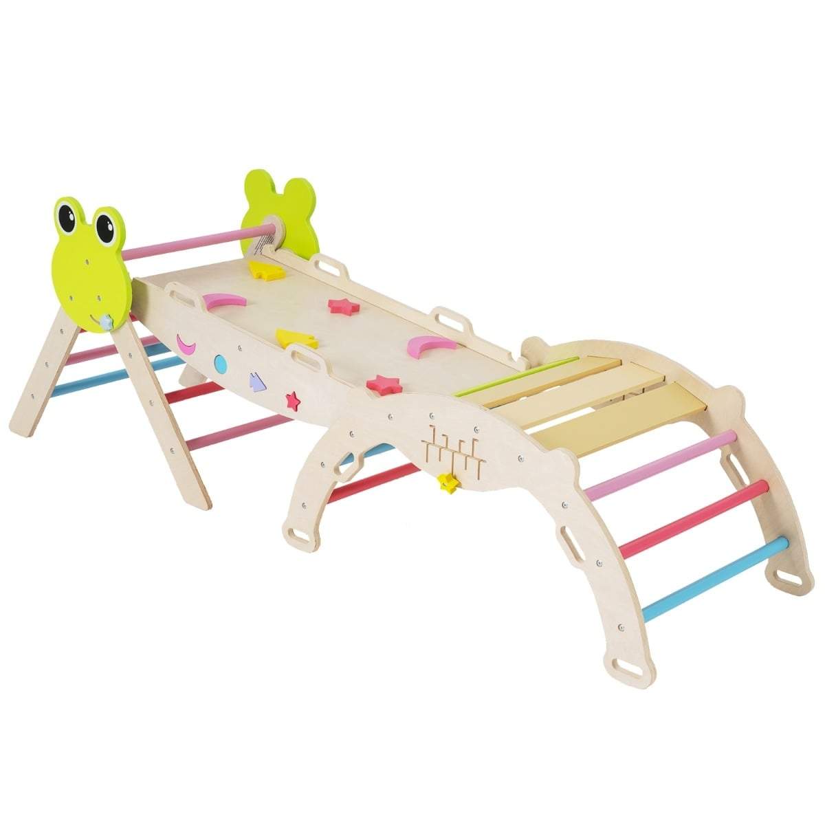 Klätterset för småbarn – Triangel, Ramp och Båge, 8-i-1-kul | Hem & Hobby | Pryloteket