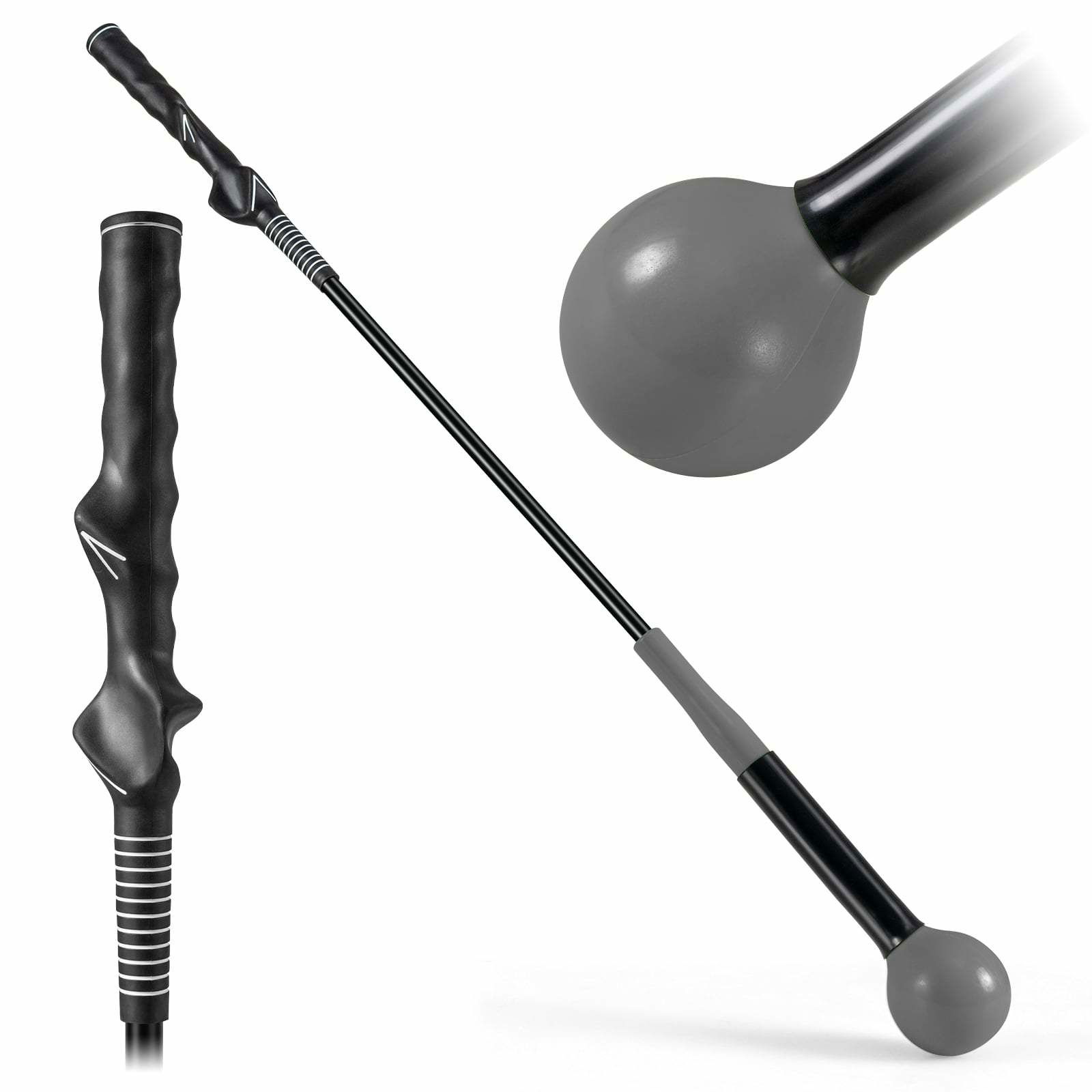 Golfsvingtræner – 80 cm vægtet for fleksibilitet og balance