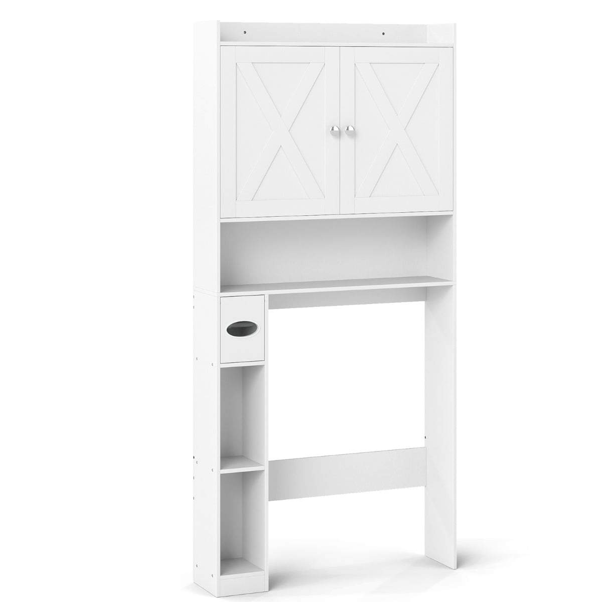 Badrumsskåp med dubbeldörrar och justerbar hylla | Hem & Hobby | Pryloteket