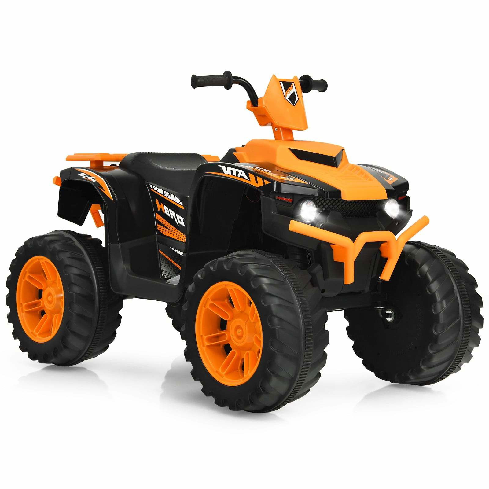 12V Børne El-ATV med Musik, USB og LED-lys