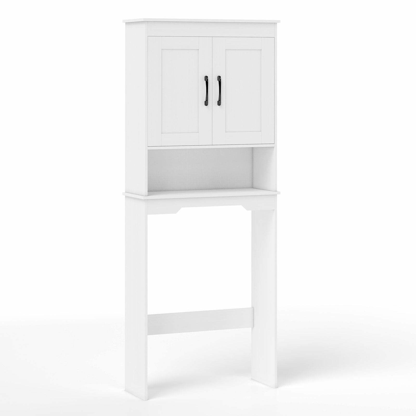 Förvaringsskåp över toaletten – justerbar hylla, platsbesparande | Hem & Hobby | Pryloteket