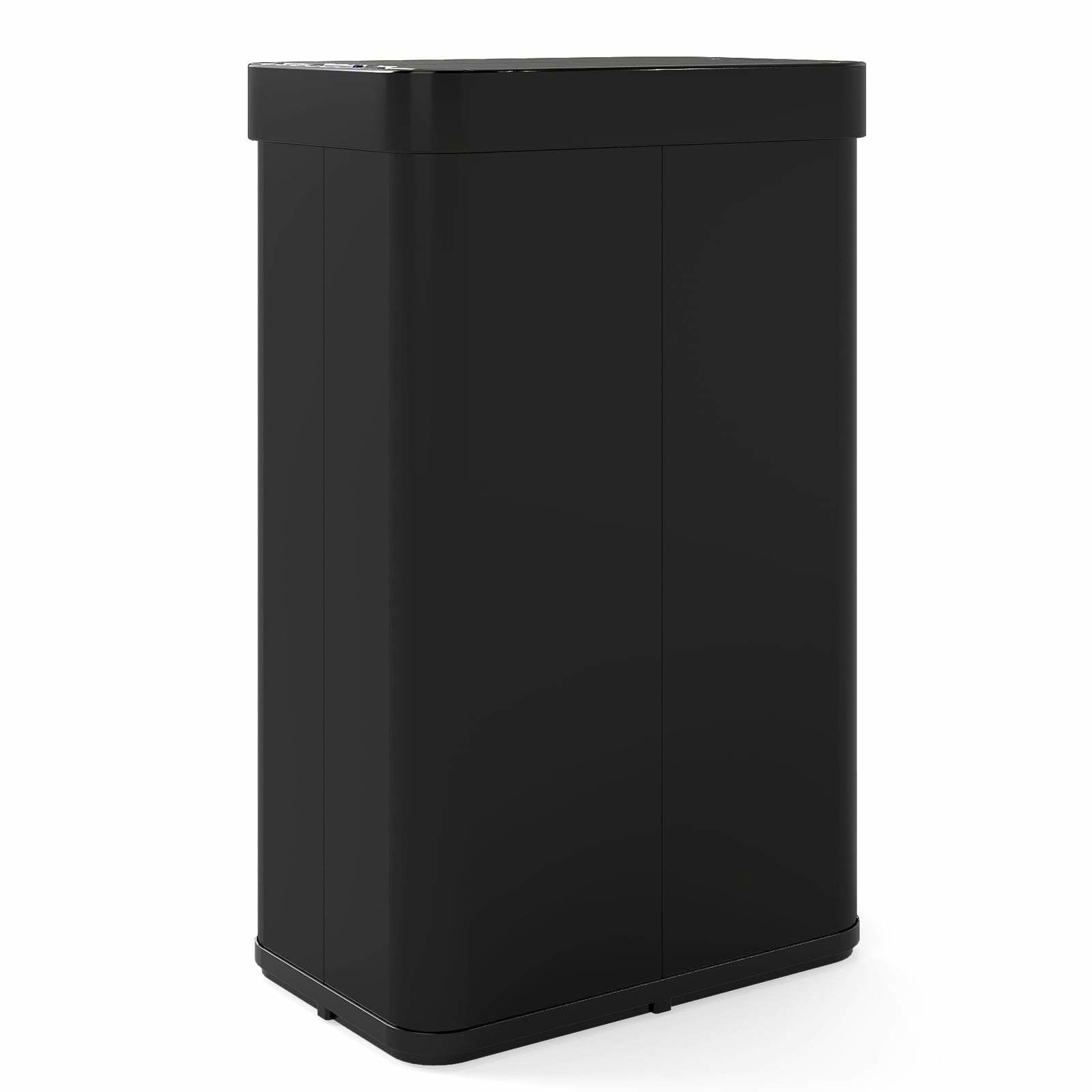 60L berøringsfri sensor skraldespand – rustfrit stål, sort