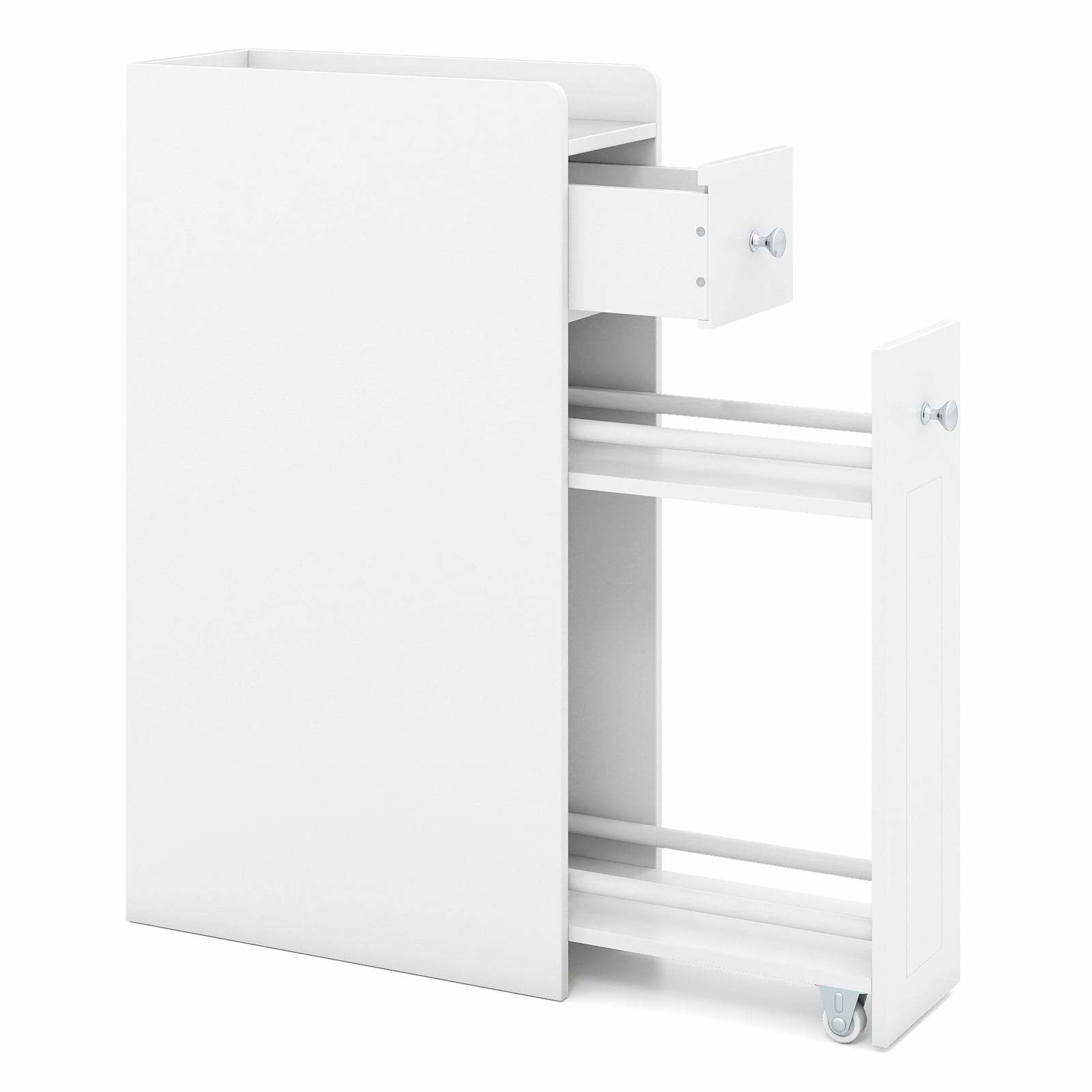 Smalt badrumsskåp med lådor – platsbesparande förvaring | Hem & Hobby | Pryloteket