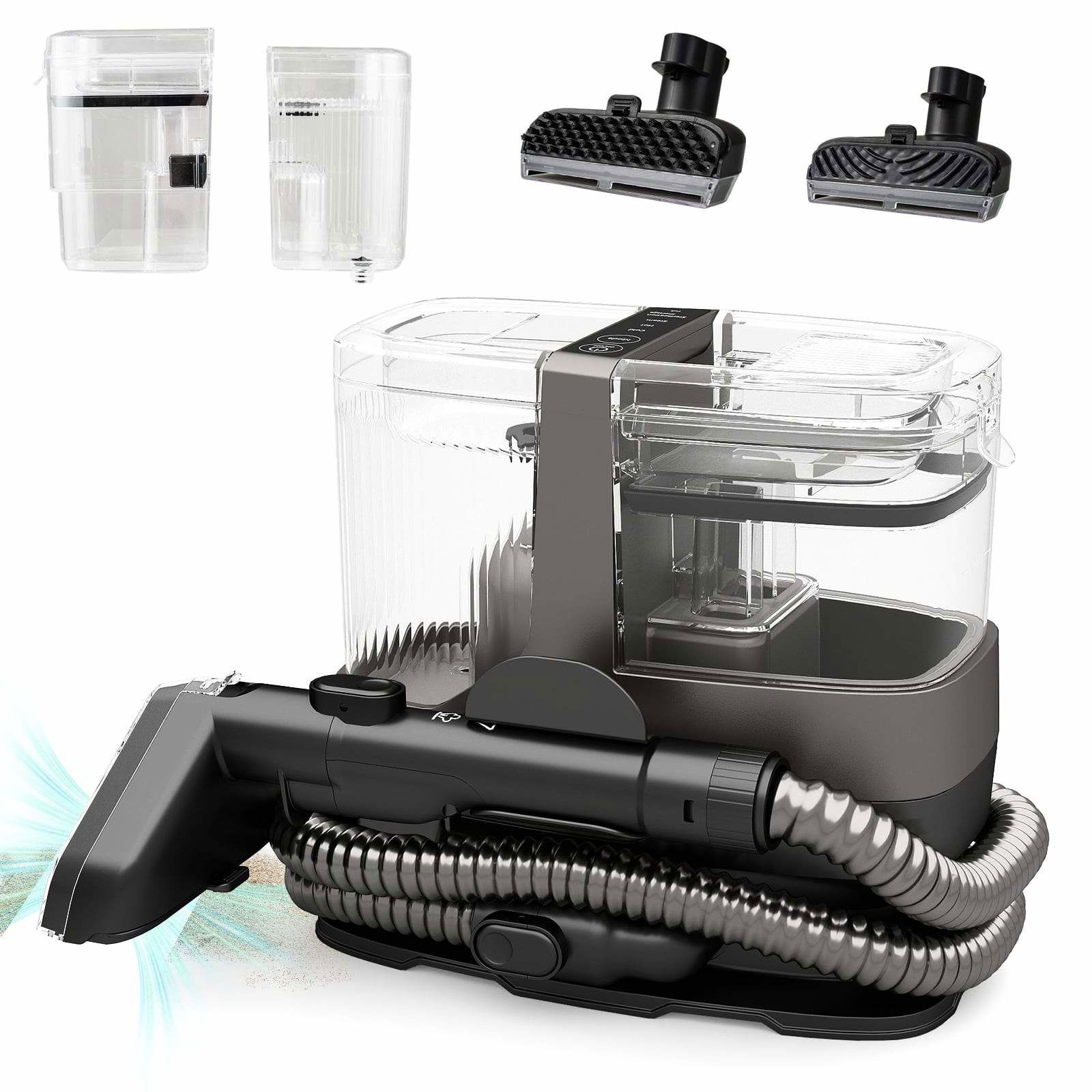 1800W tæpperenser – damp og varmt vand, 4 rengøringstilstande