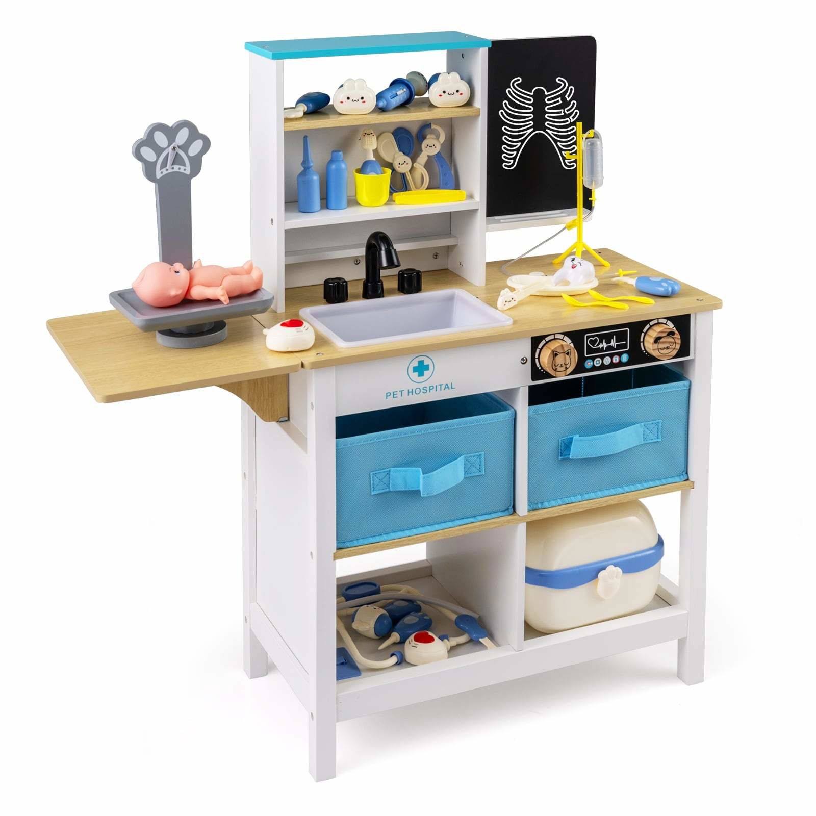 Trælægesæt til børn – Interaktivt lægecenter