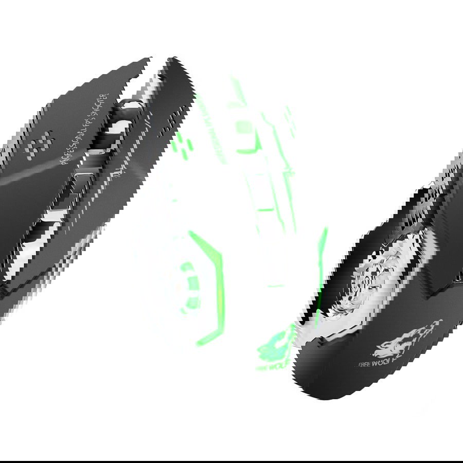 X8 Wireless 2.4GHz Gaming Mouse with LED Lighting