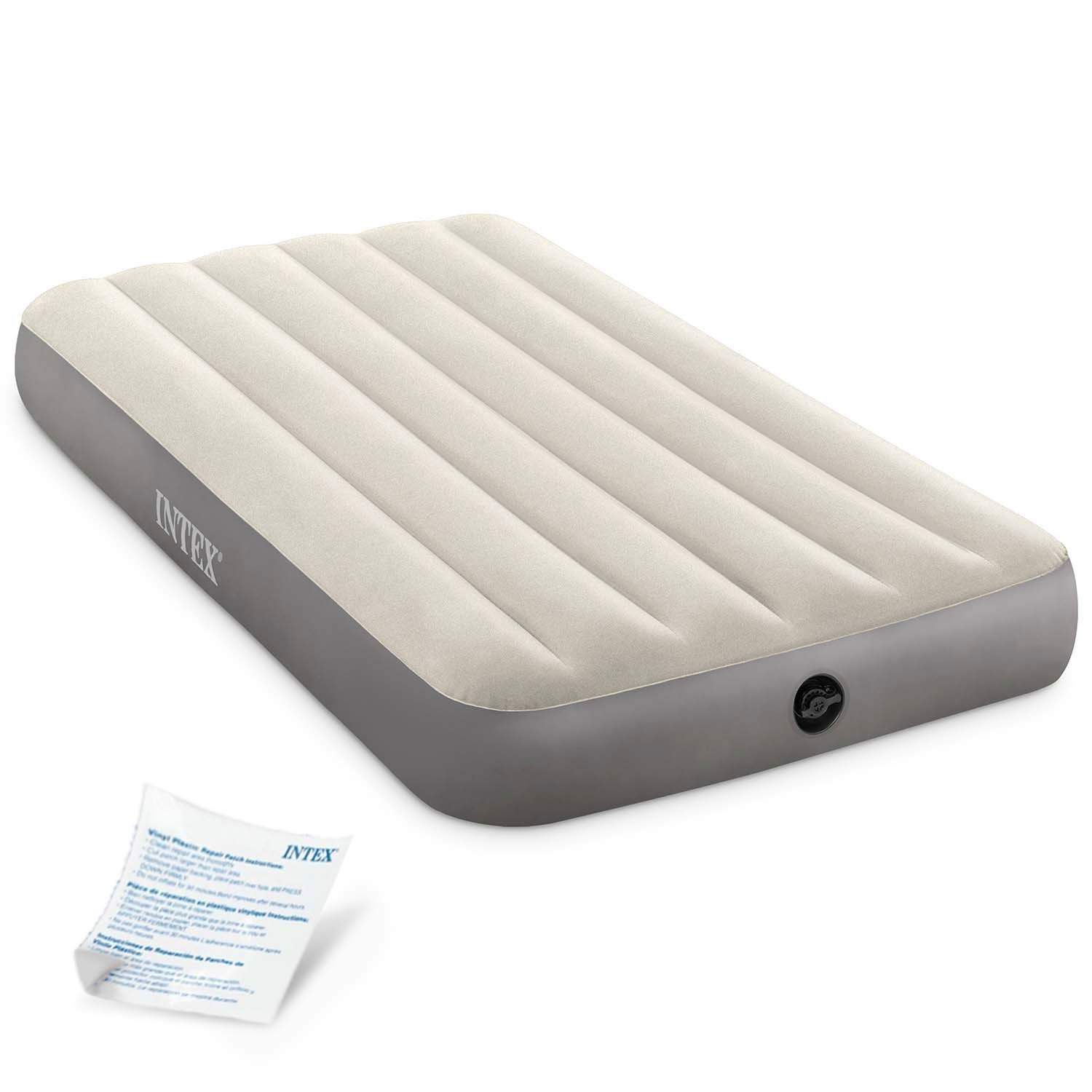 Enkelt velour luftmadras 191x99 cm – Dura-Beam Comfort