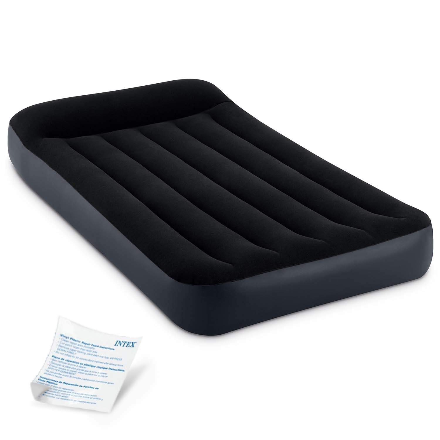 Enkelt luftmadras med Fiber-Tech, 191x99x25 cm