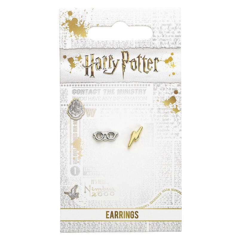 Harry Potter Lyn og Briller Øreringe