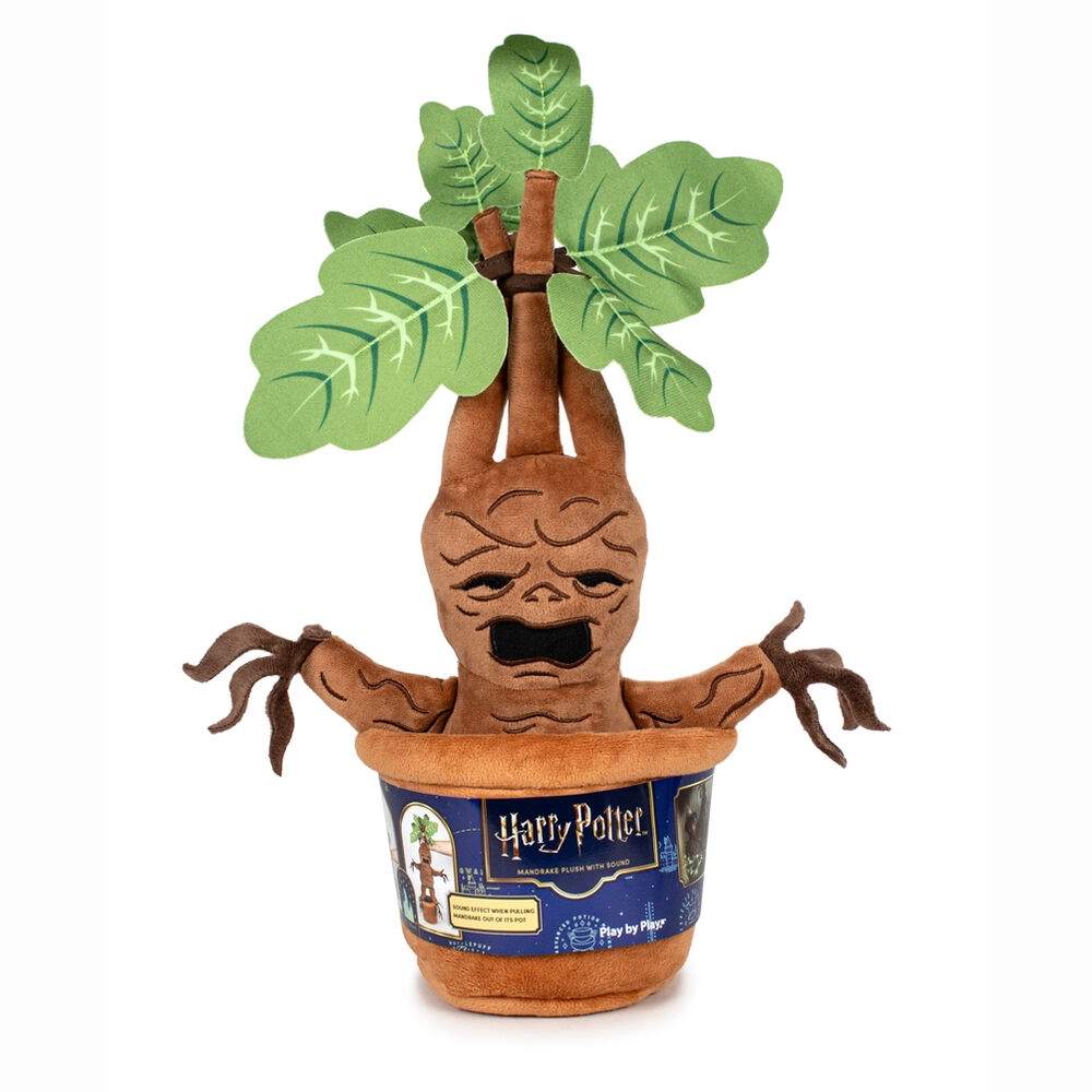 Harry Potter Mandragore lyd plyslegetøj 25 cm