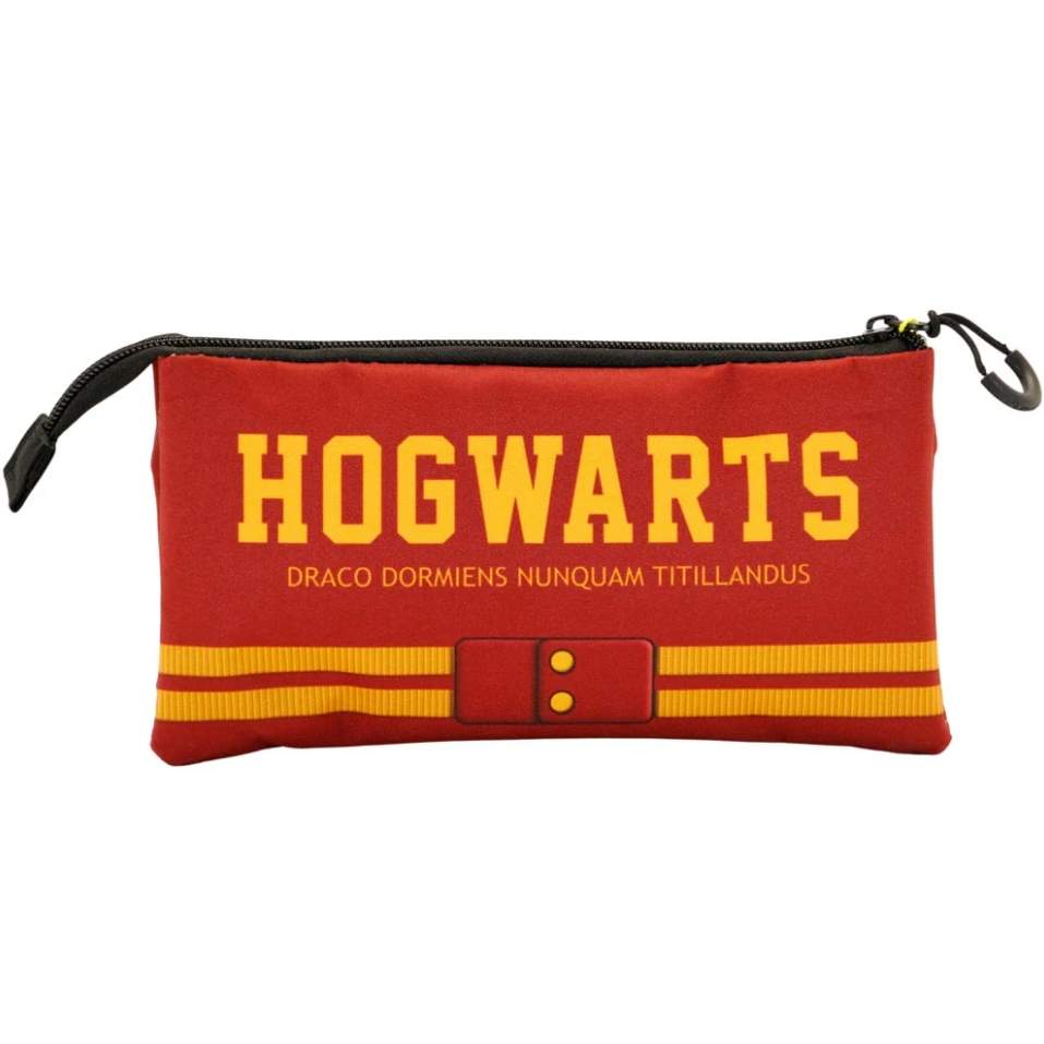Harry Potter Griffindor trippelpennfodral | Hem & Hobby | Pryloteket