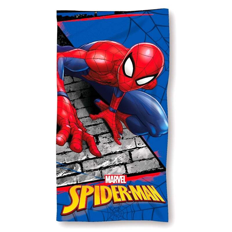 Marvel Spiderman bomullsstrandhandduk | Hem & Hobby | Pryloteket