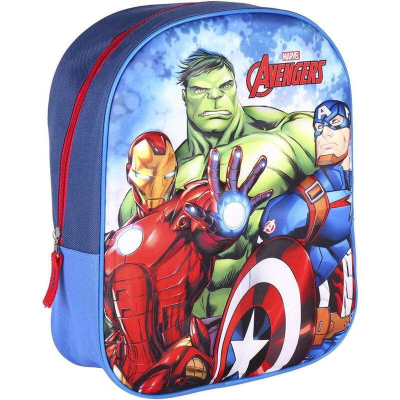 Marvel Avengers 3D -reppu 31 cm