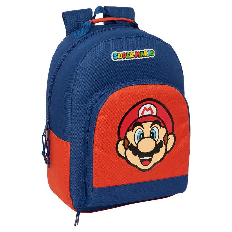Super Mario Bros Mamma Mia justerbar rygsæk 42 cm