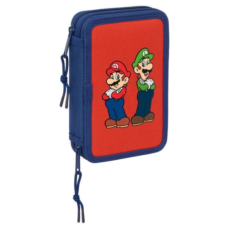 Super Mario Bros Mamma Mia dobbelt penalhus 29 stk.