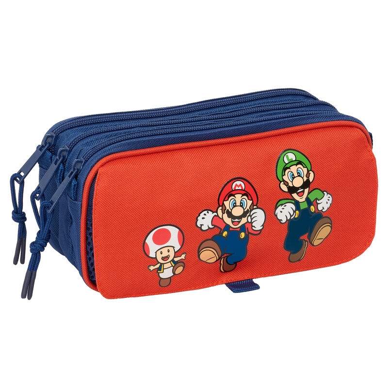 Super Mario Bros Mamma Mia trippelpennfodral | Hem & Hobby | Pryloteket