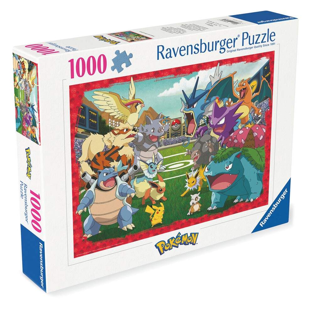 Pokémon puslespil 1000 brikker