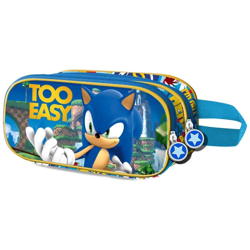 Sonic the Hedgehog Easy dobbelt 3D penalhus