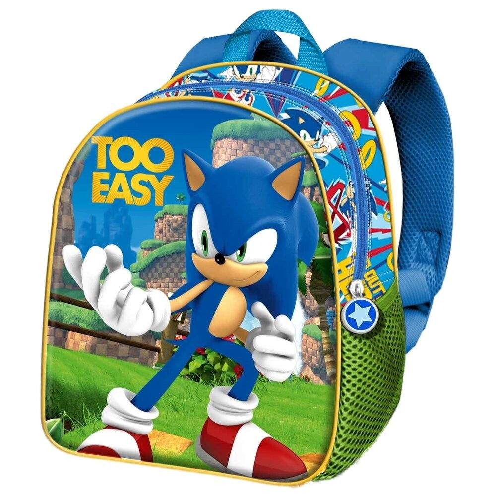Sonic the Hedgehog Easy 3D rygsæk 30 cm