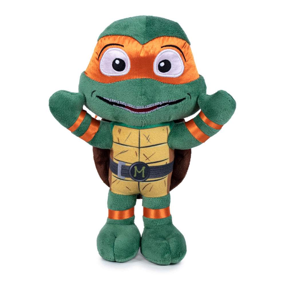Ninja Turtles filmen Michelangelo plyslegetøj 28 cm