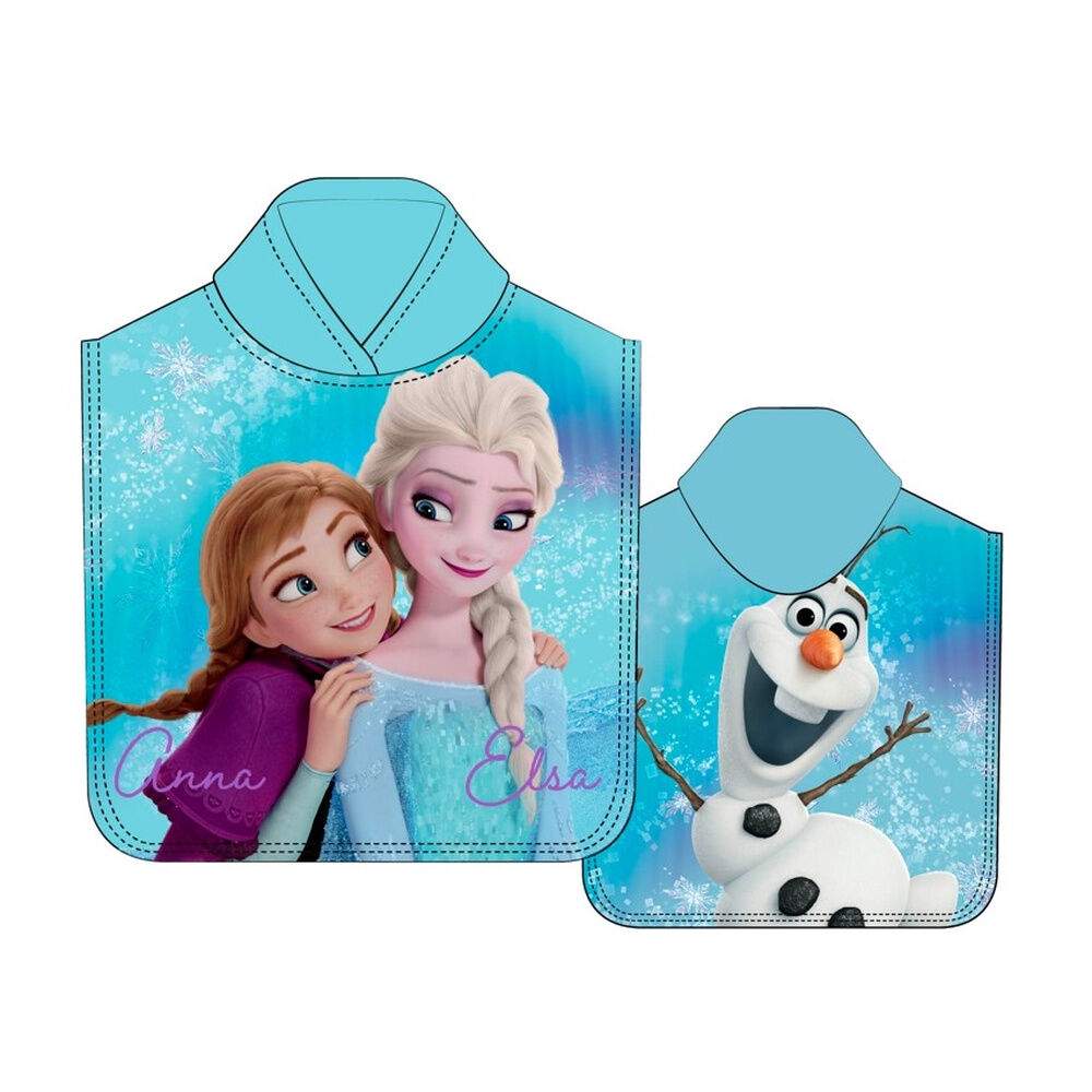 Disney Frost mikrofiber poncho håndklæde