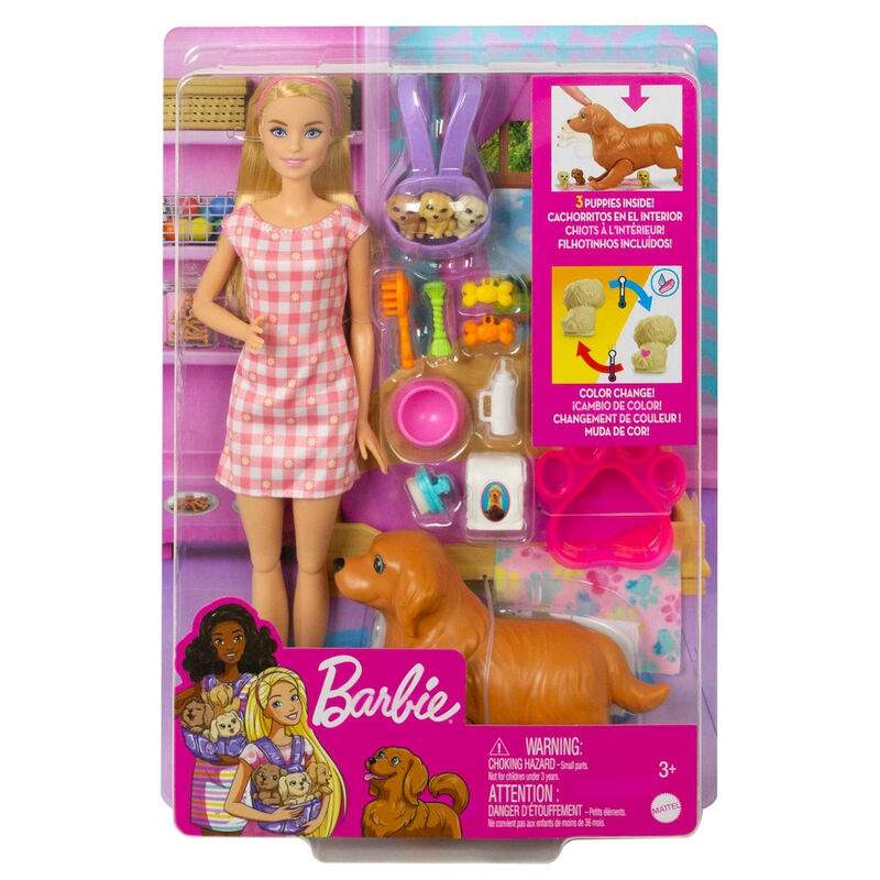 Barbie nyfødte hvalpe dukke
