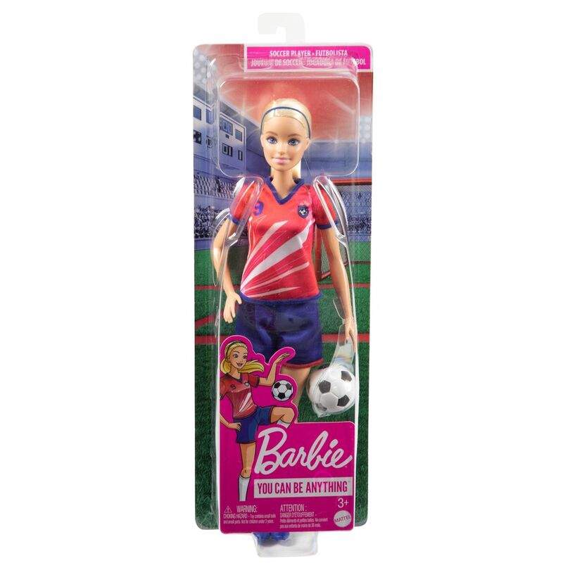 Barbie Player Football -nukke