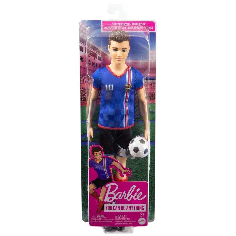 Barbie Player Football Ken -nukke