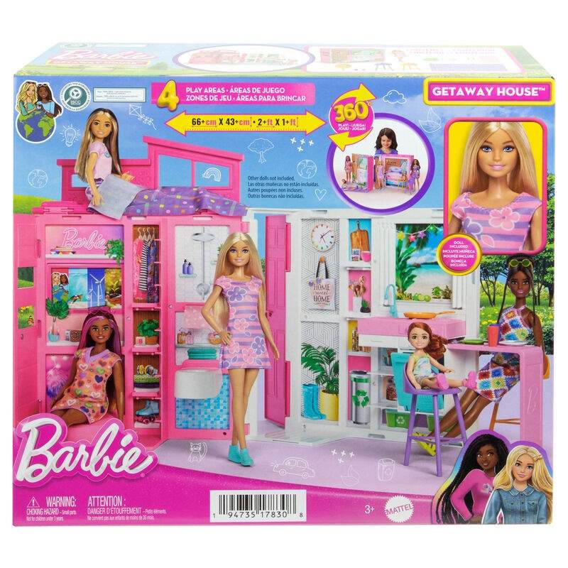 Barbie Getaway House + docka | Hem & Hobby | Pryloteket