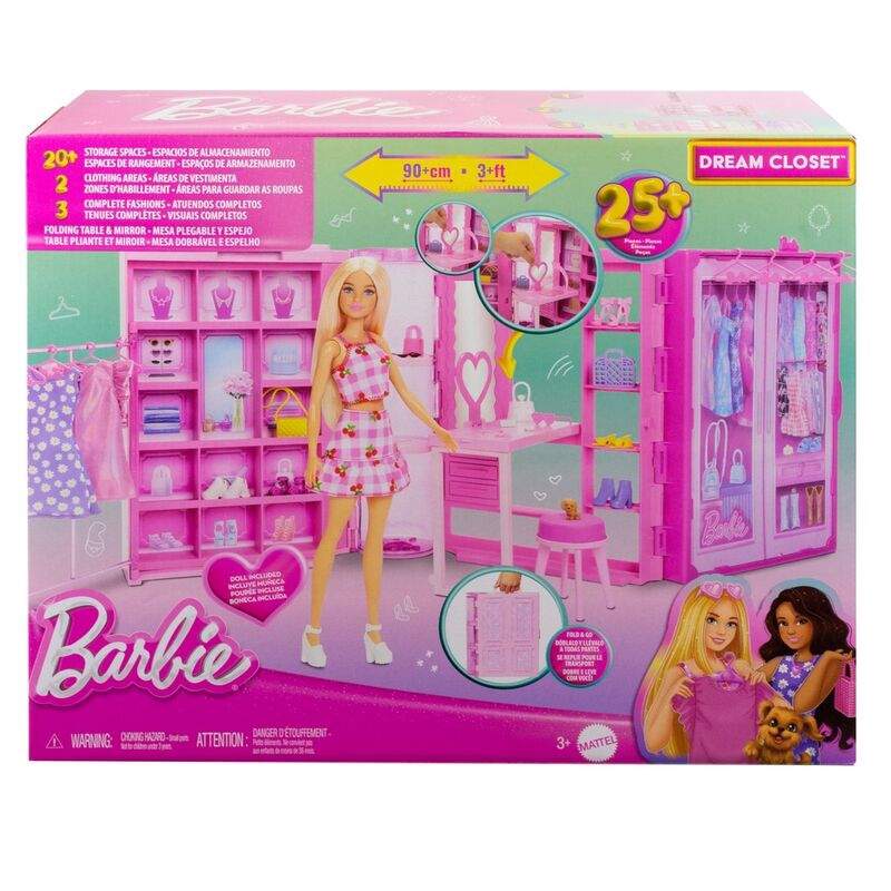 Barbie Dream Closet -nukke