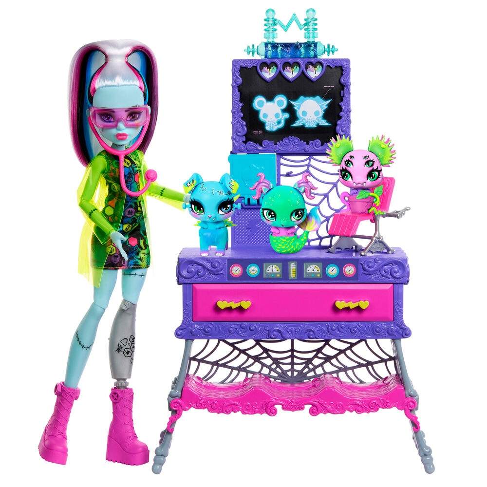 Monster High Frankie Stein + Laboratoriedukke