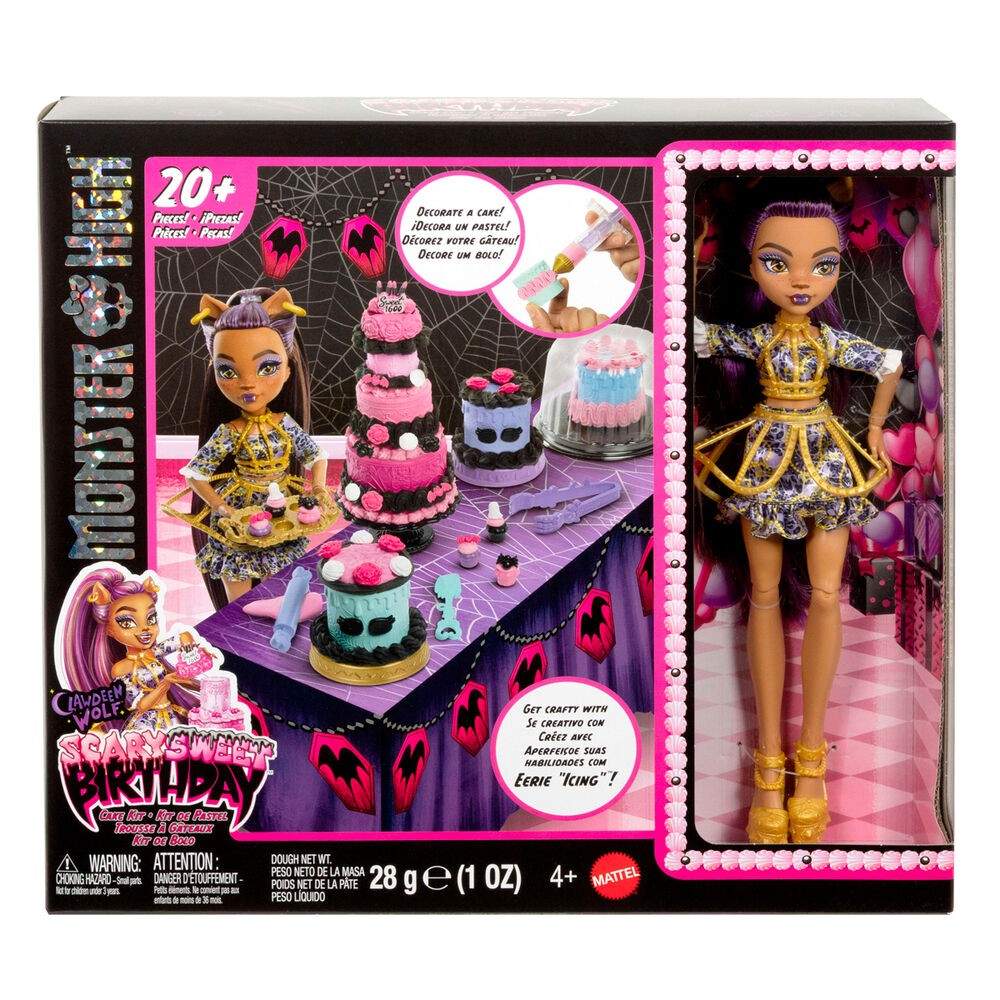 Monster High fødselsdagsdukke Clawdeen Wolf