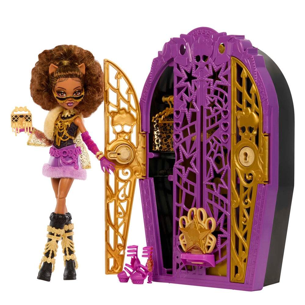Monster High Skulltimate Secrets Hauntlywood Mysteries Clawdeen dukke