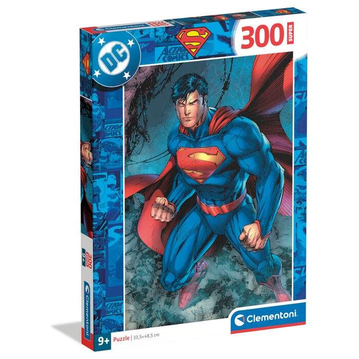DC Comics Superman-puslespil 300 brikker