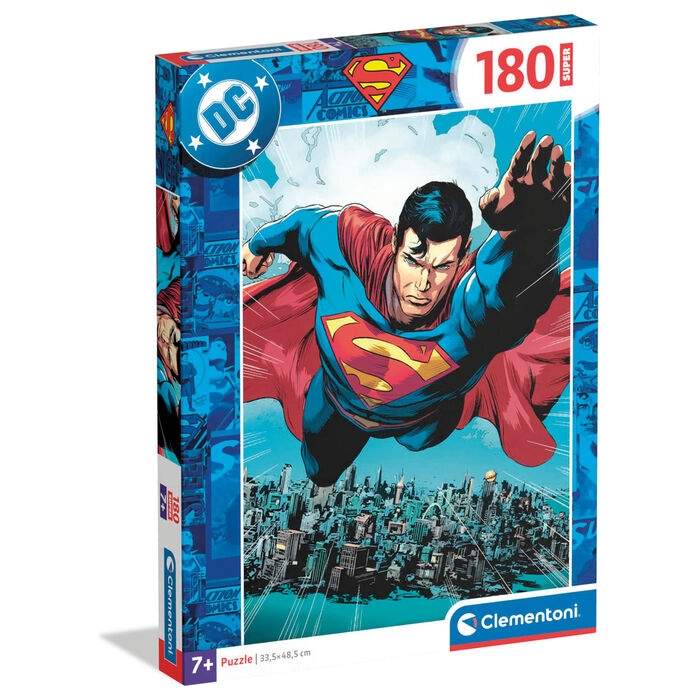 DC Comics Superman-puslespil 180 brikker