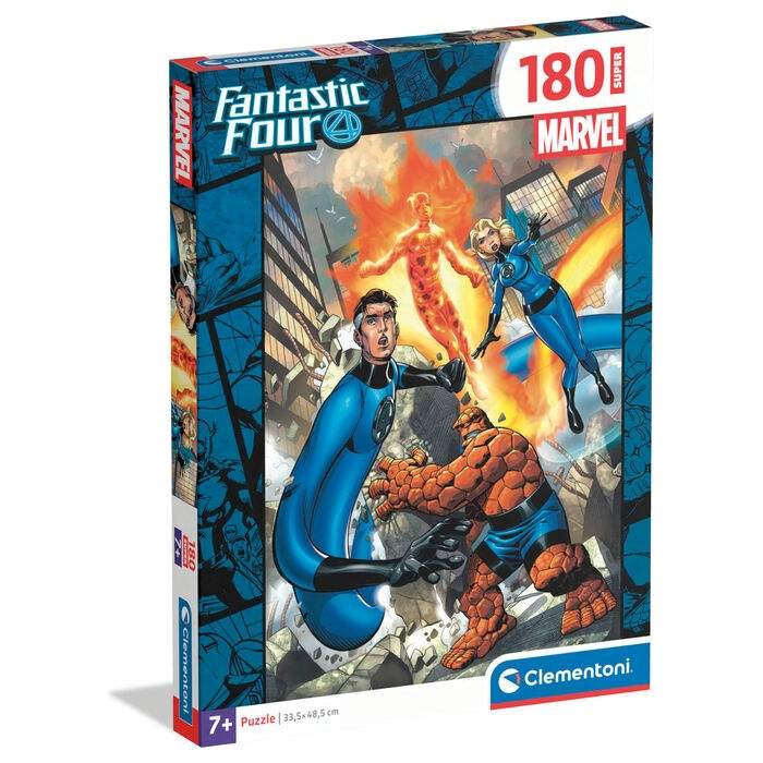 Marvel De Fantastiske Fire puslespil 104 brikker