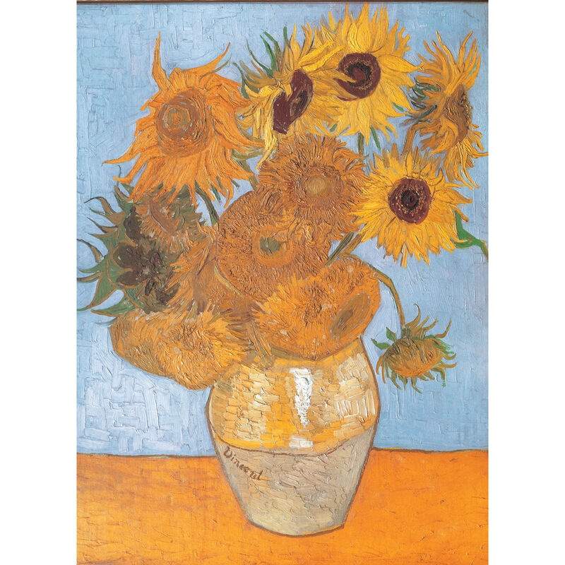 Museum Collection Van Gogh Solblommor pussel 1000 bitar | Hem & Hobby | Pryloteket