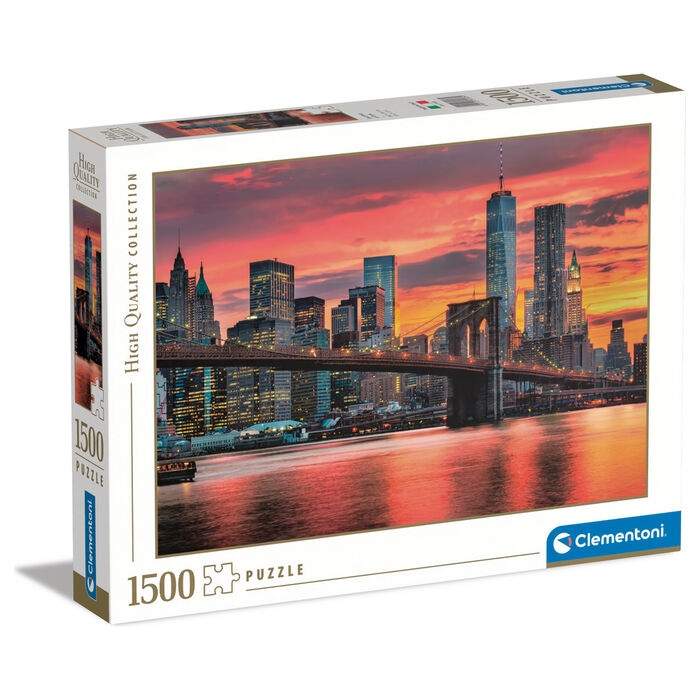 East River i skumringen puslespil 1500 brikker