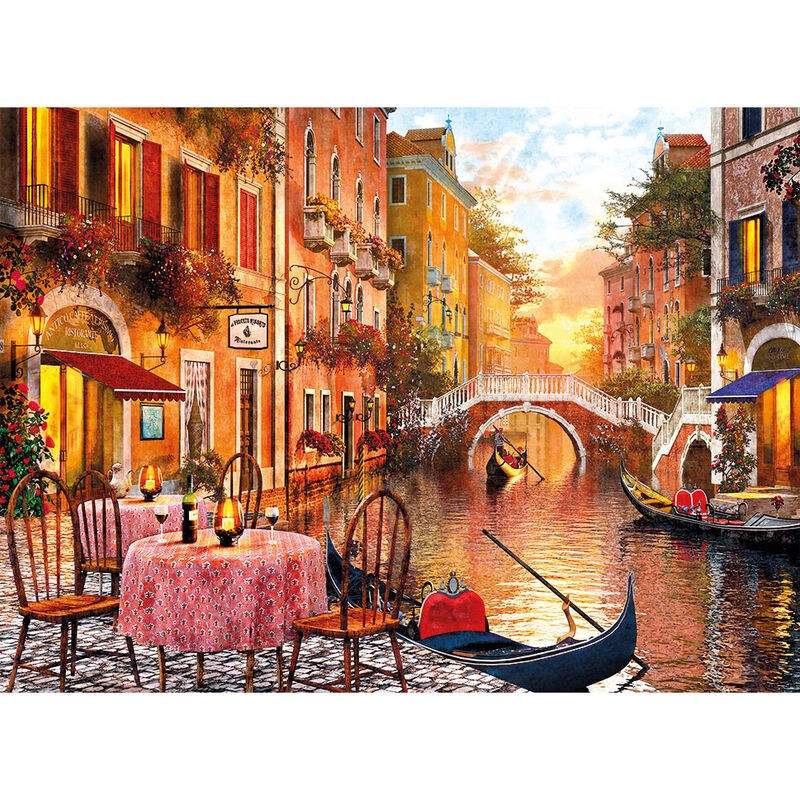 Venezia-puslespil 1500 brikker